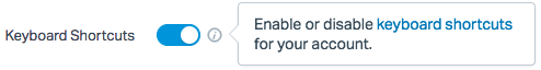 Keyboard shortcut