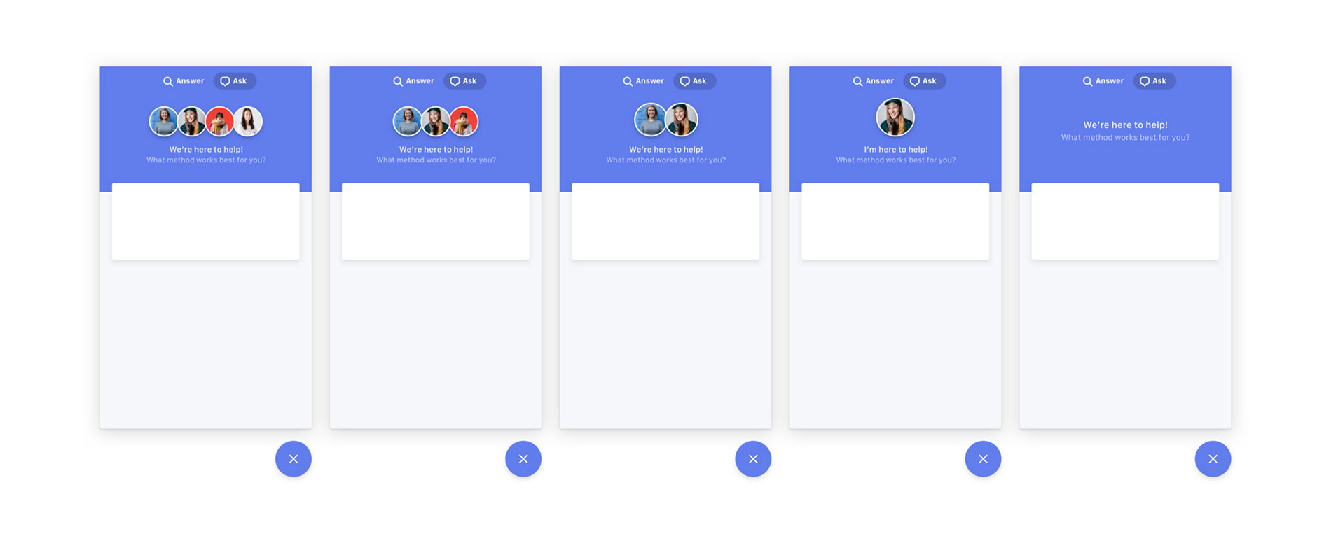 Optimizing the same design to allow for dynamic content
